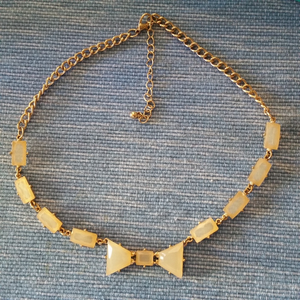 Necklace Bow💼  with peach stones